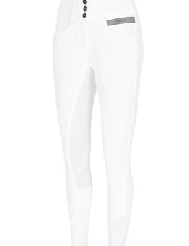 Damen Reithose CANDELA GRIP, white 40