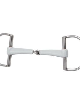 D-Ring Gebiss, einfach gebrochen, medium 13,5