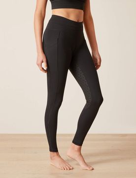 Damen Reitleggings EOS 2.0 Fullgrip, black XL