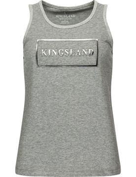 Damen Tank Top KLcleo, light grey XL