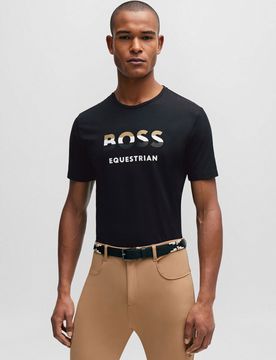 Equestrian Herren T-Shirt PIERCE black L
