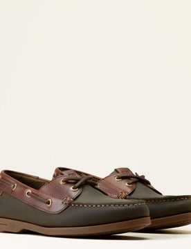 Damen Mokassins ANTIGUA, olive night 38½