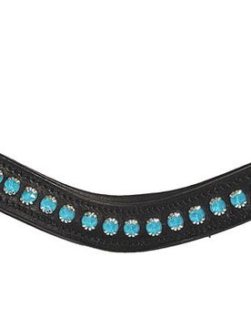 Manski Stirnband CRYSTAL - aquablue COB