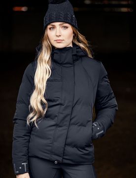 Damen Winter-Performance-Reitjacke OHIO tiefblau XXS