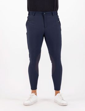 Herren Winter Reithose ES GABRIEL Grip Connect Knie night 52