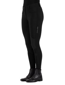 Damen Reithose ES ARISTA Grip Connect Full black 44