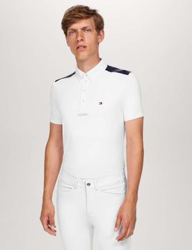Herren Turniershirt HAMILTON optic white XL