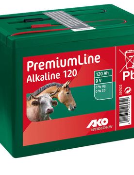 AKO Batterie Alkaline 9V, 120Ah