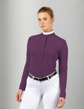 Damen Turniershirt lightweight COMPETITION aubergine XXS
