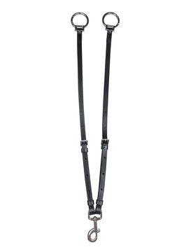 Martingalgabel X-Line mit Snap-Ringen, schwarz WB