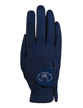 Reithandschuhe LISBOA RoeckGrip navy blue 8,5