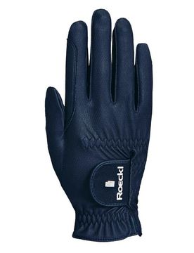 Reithandschuhe RoeckGrip PRO navy blue 8,5