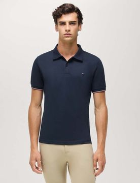 Herren Pique Poloshirt DAVIS desert sky S