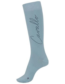 Damen Kniestrümpfe CAVALSELMA soft aqua 35-38