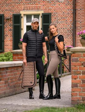 Damen Reitleggings VE GRIP RL mocha latte 34