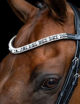 Stirnband IRH SLIM black/silver Full