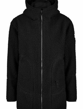 Damen Jacke TEDDYFLEECE JACKET #8035 Sports, black 36