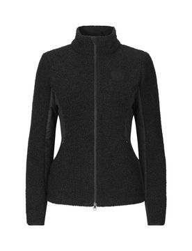 Damen Fleecejacke KLMorgan, black S