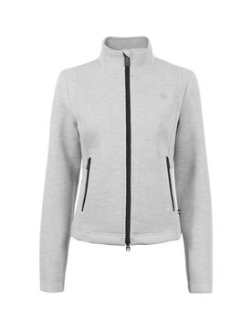 Damen Stehkragenjacke CAVALRAEL grey melange 40