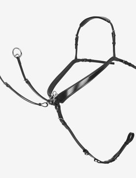 Kudos Vorderzeug Bridge, black/silver Cob