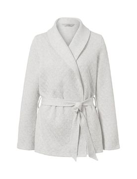 Kuscheljacke - Damen - Gr. S - weiß - weiß