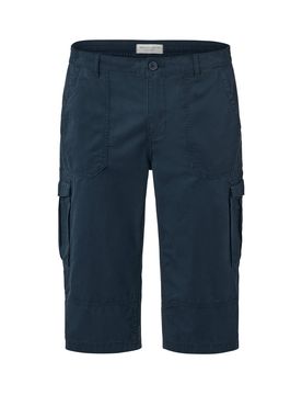 Cargo-Bermuda in 3/4-Länge - Herren - Gr. 40 - dunkelblau - dunkelblau