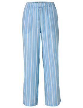 Leinenhose - Damen - Gr. 40 - hellblau - hellblau