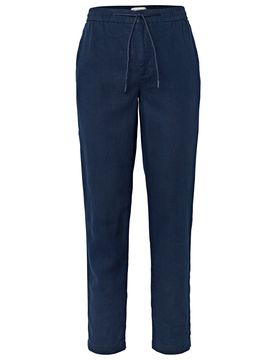 Leinen-Chino - Herren - Gr. XXL - dunkelblau - dunkelblau