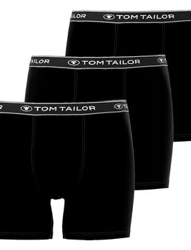 TomTailor Slipboxer »Buffer« - Herren - Gr. Xxl/8 - schwarz - schwarz