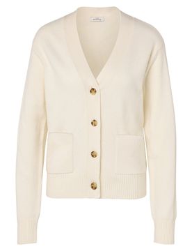 Cardigan - Damen - Gr. L - creme - creme