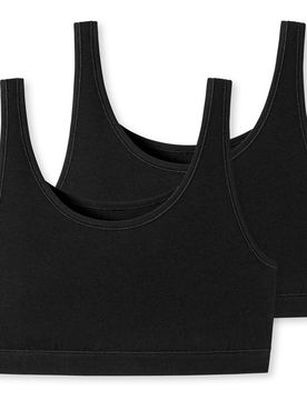 Bustiers - Damen - Gr. 42 - schwarz - schwarz