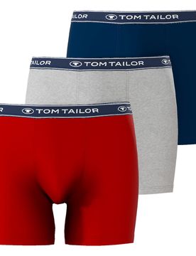 TomTailor Slipboxer »Buffer« - Herren - Gr. S/4 - blau - blau