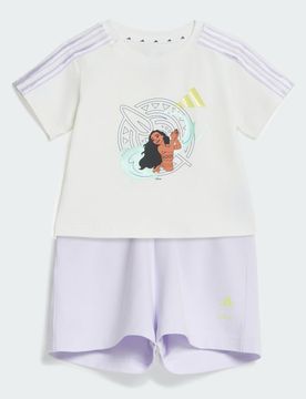 SET T-SHIRT DISNEY 2-3A White / Semi Frozen Lemon