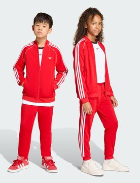 TRACK PANTS SST 13-14A Better Scarlet / White