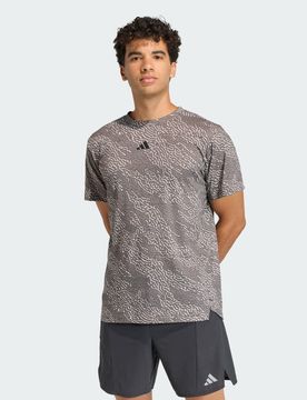 T-shirt D4T PrimeLift Aop M Charcoal / Beige