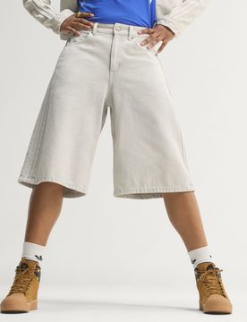 JORT MID RISE DENIM 42 Clear Grey Denim