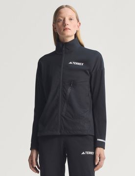 Giacca softshell da sci di fondo Terrex Xperior Black