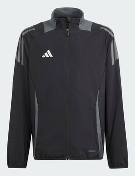 Giacca da rappresentanza Tiro 24 Competition Junior 9-10A Black / Team Dark Grey