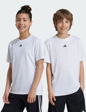 T-shirt Train Essentials Logo Regular Fit Junior White / Black