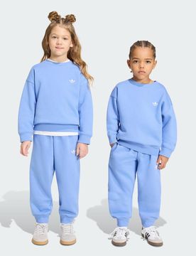SET DA JOGGER AMPIO GIROCOLLO 3-4A Blue Fusion