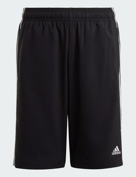 Pantaloncini Essentials 3 strisce Woven Black / White