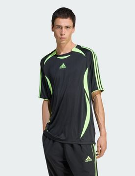 T-shirt Teamgeist adicolor Black / Signal Green