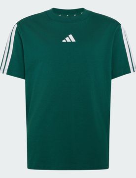T-shirt Essentials Junior Collegiate Green / White