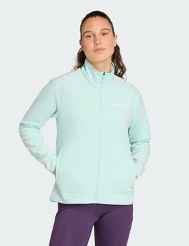 Giacca Terrex Multi-Zip Fleece XS Semi Flash Aqua