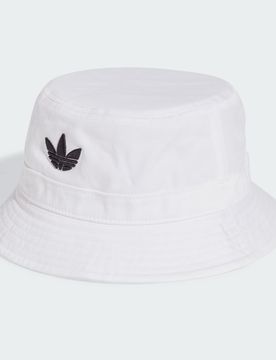 Cappello adicolor Trefoil Bucket White