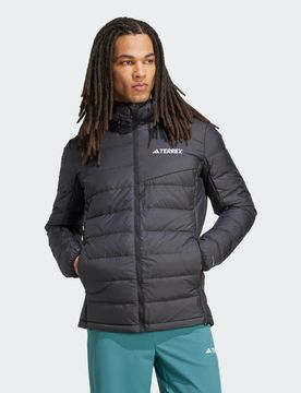 Giacca Terrex Multi Light Down CLIMAWARM Hooded Black