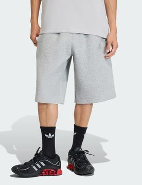 Short SPACER CUTLINE CREW S Medium Grey Heather / Medium Grey Heather