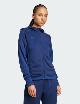 Felpa con cappuccio Tiro 25 Full-Zip L Team Navy Blue 2