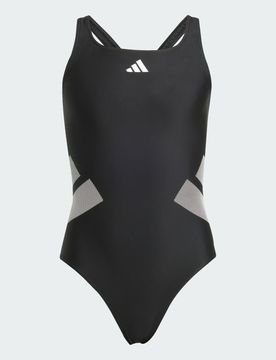 Costume da bagno Logo C-back 9-10A Black / White