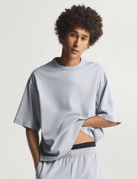 T-shirt SOFT LUX XL Halo Silver